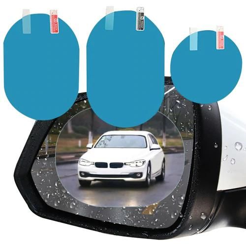 Car Rearview Mirror Rainproof Film – Clear Visibility in Any Weather