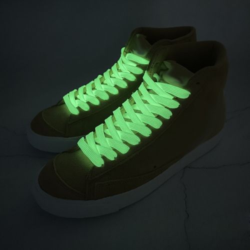 Fluorescent Shoelaces - Glow-in-the-Dark Strips