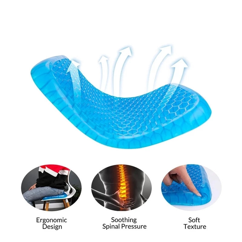 Elastic Gel Cushion – Ultimate Comfort and Back Support