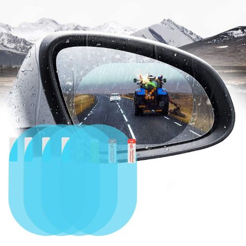 Car Rearview Mirror Rainproof Film – Clear Visibility in Any Weather